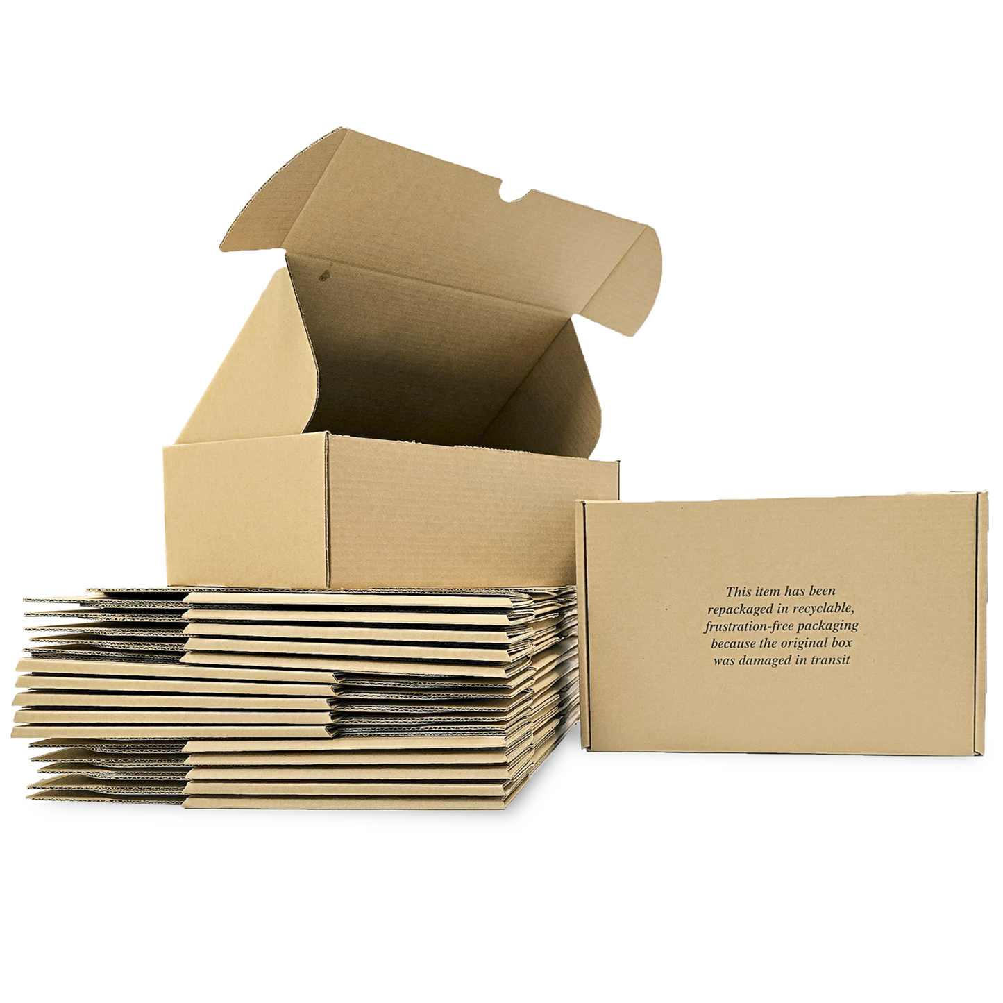 COMBO Pack - Replacement Shoe Boxes (50 Large and 50 Small)